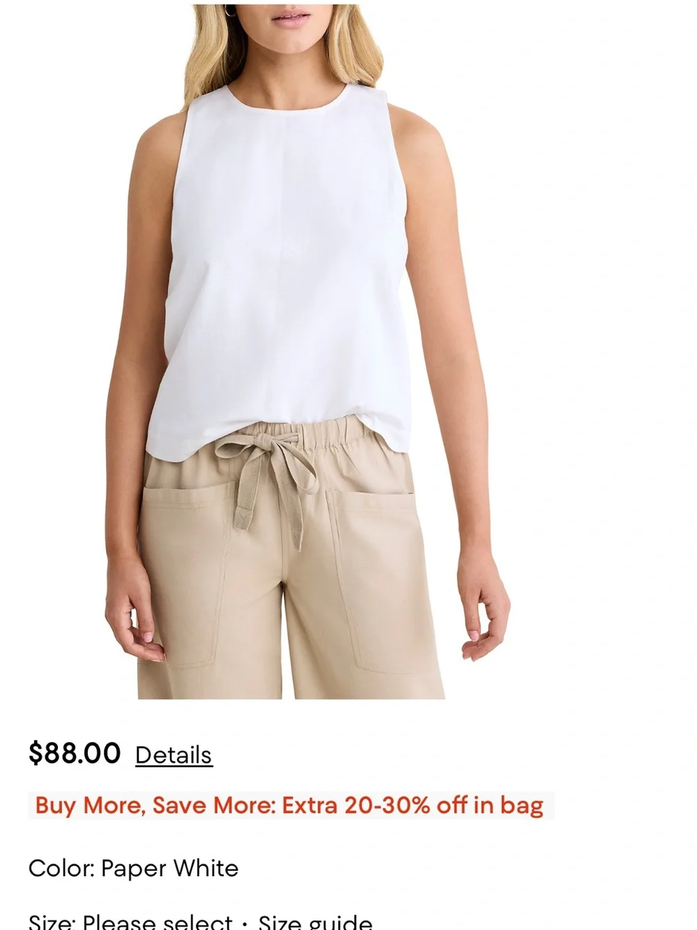 NIC+ZOE lightweight sleeveless